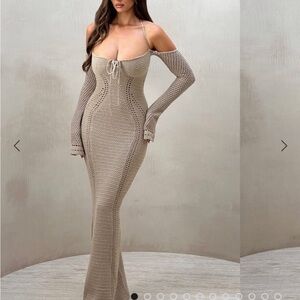 SALE🔥Sexy Knitted Maxi Dress
